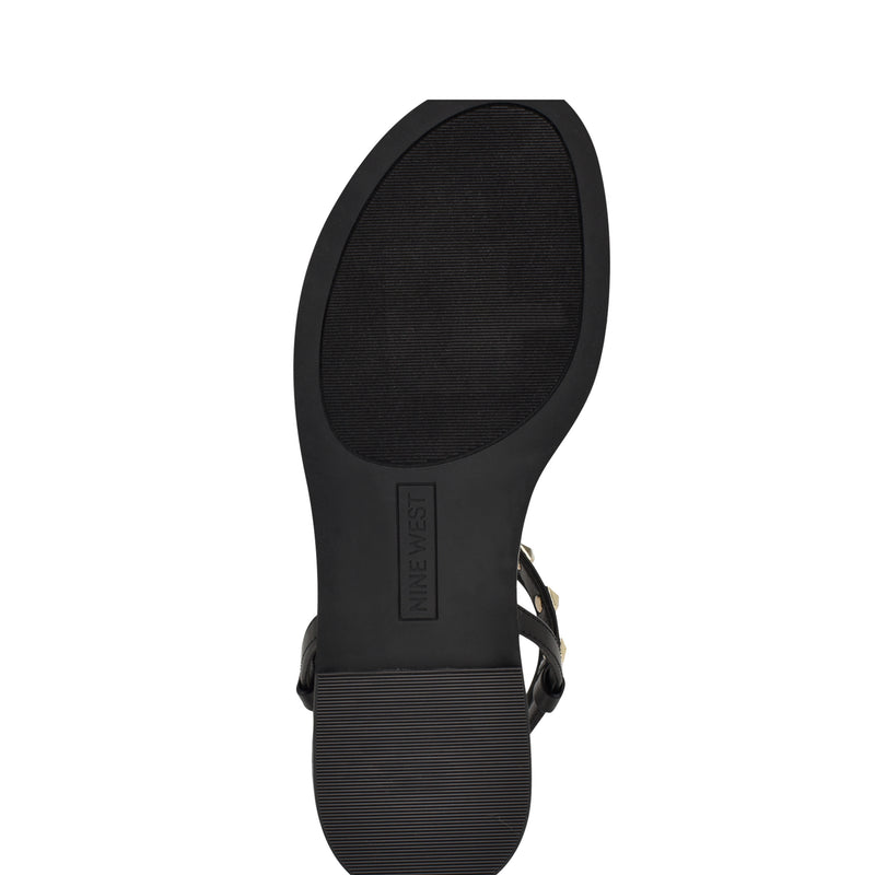 Marcila Studded Ankle Strap Sandals
