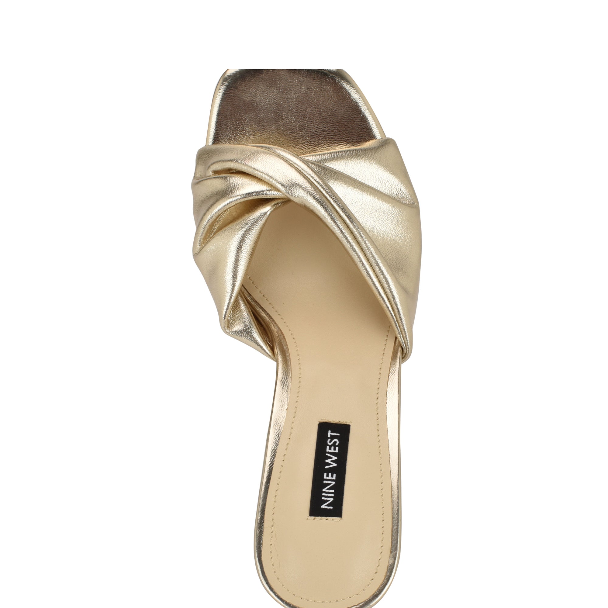 Nikhil Twist Wedge Sandals