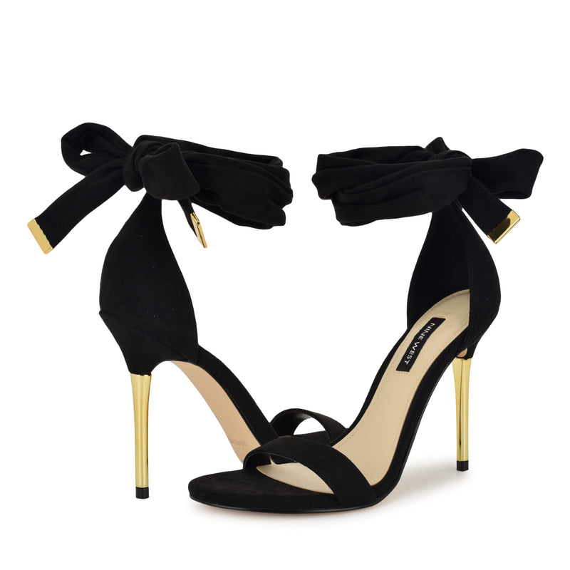 Donatela Ankle Wrap Sandals