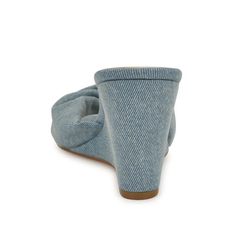 Nikhil Twist Wedge Sandals