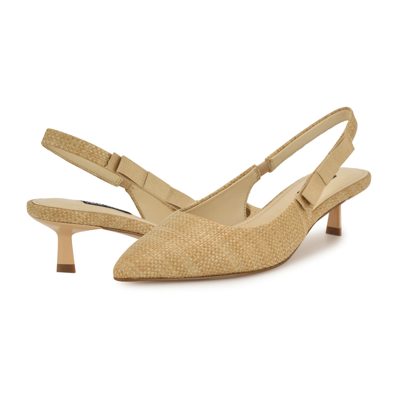 Viki Pointy Toe Slingbacks