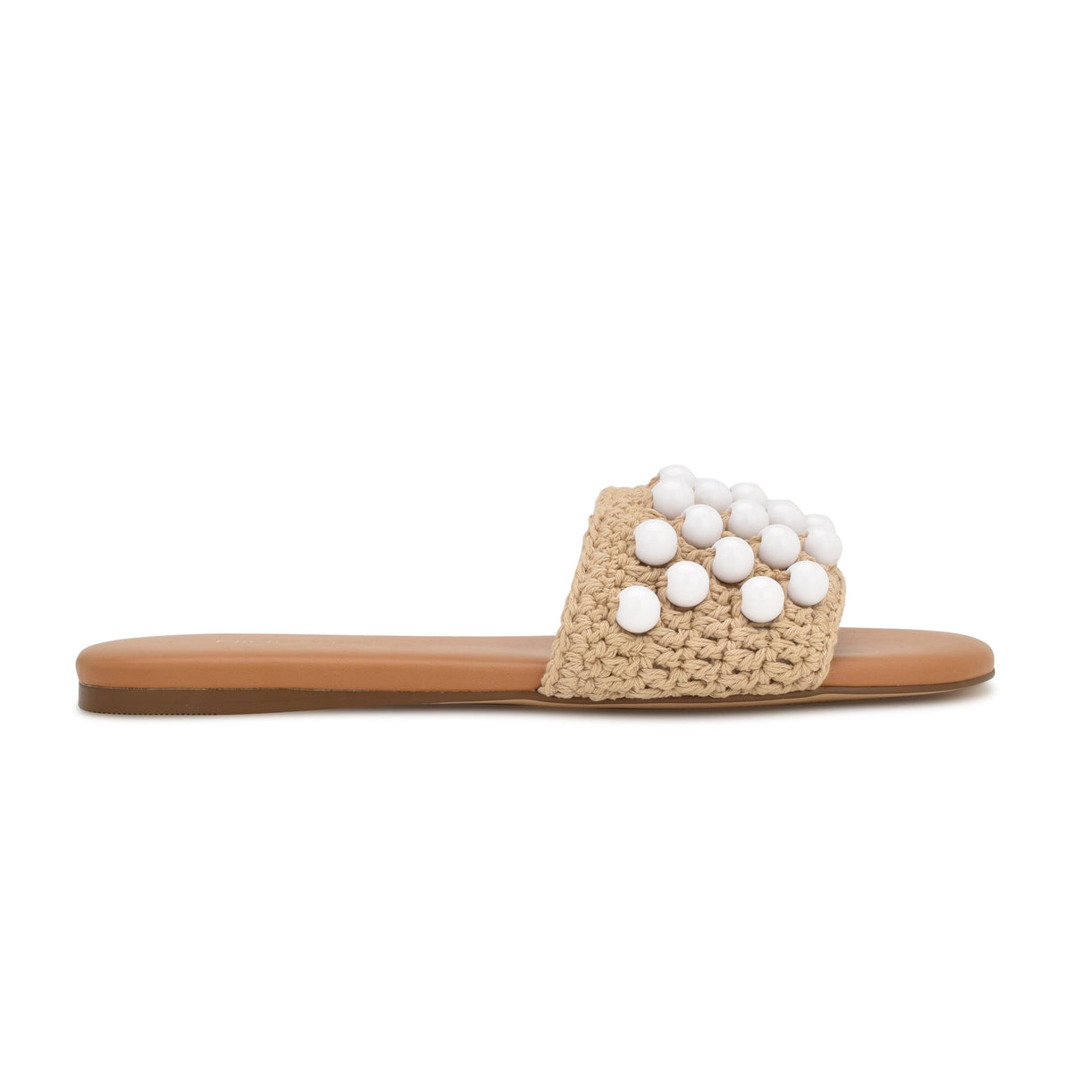 Leelee Woven Slide Sandals