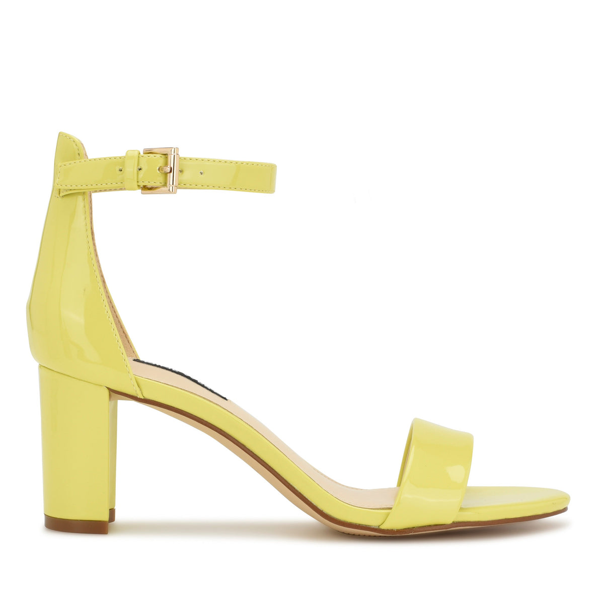 Pruce Ankle Strap Block Heel Sandals