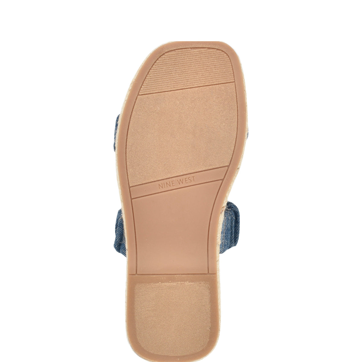 Peacock Espadrille Flat Sandals