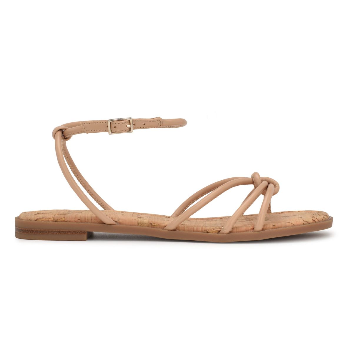 Hanklee Ankle Strap Flat Sandals