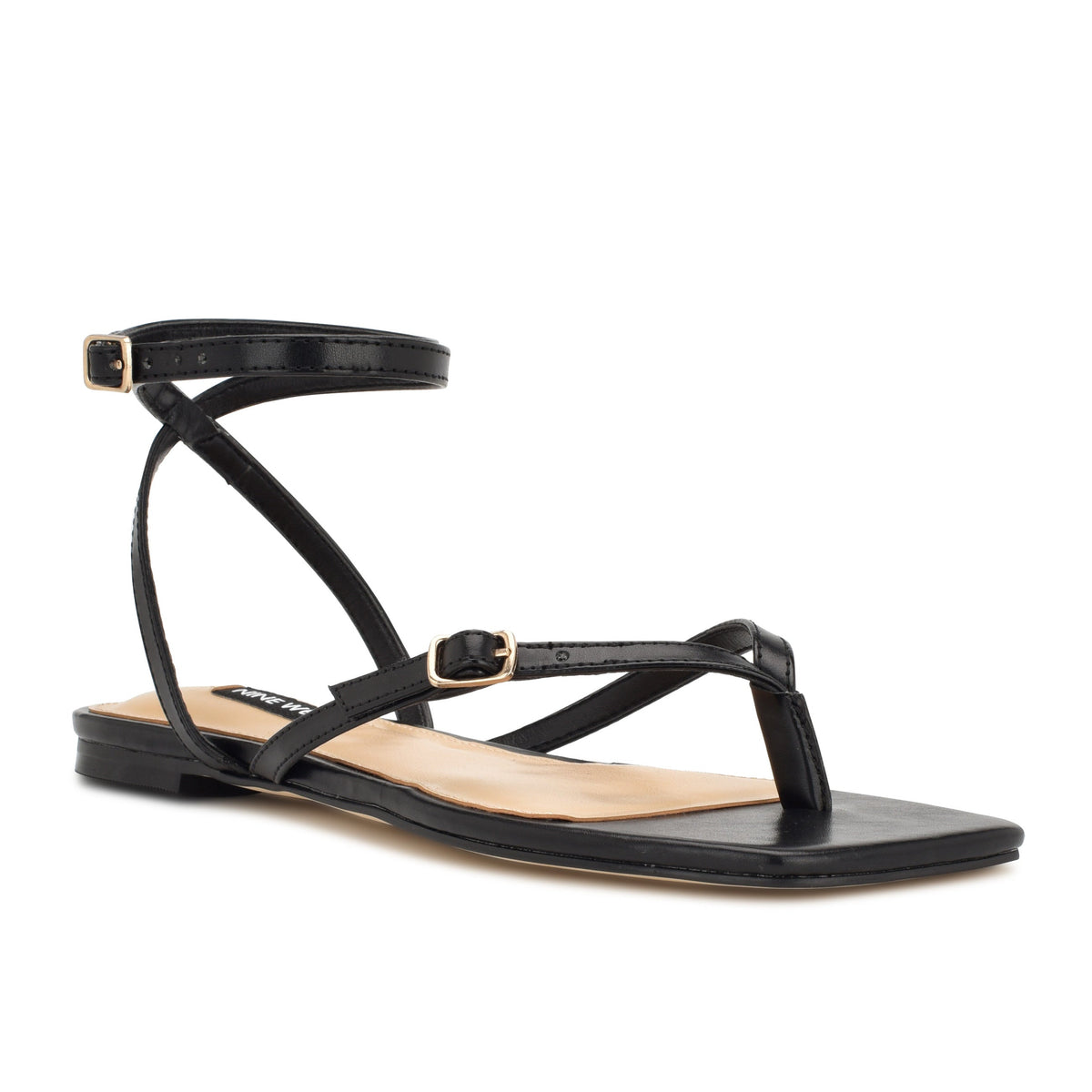 Nelson Ankle Wrap Flat Sandals