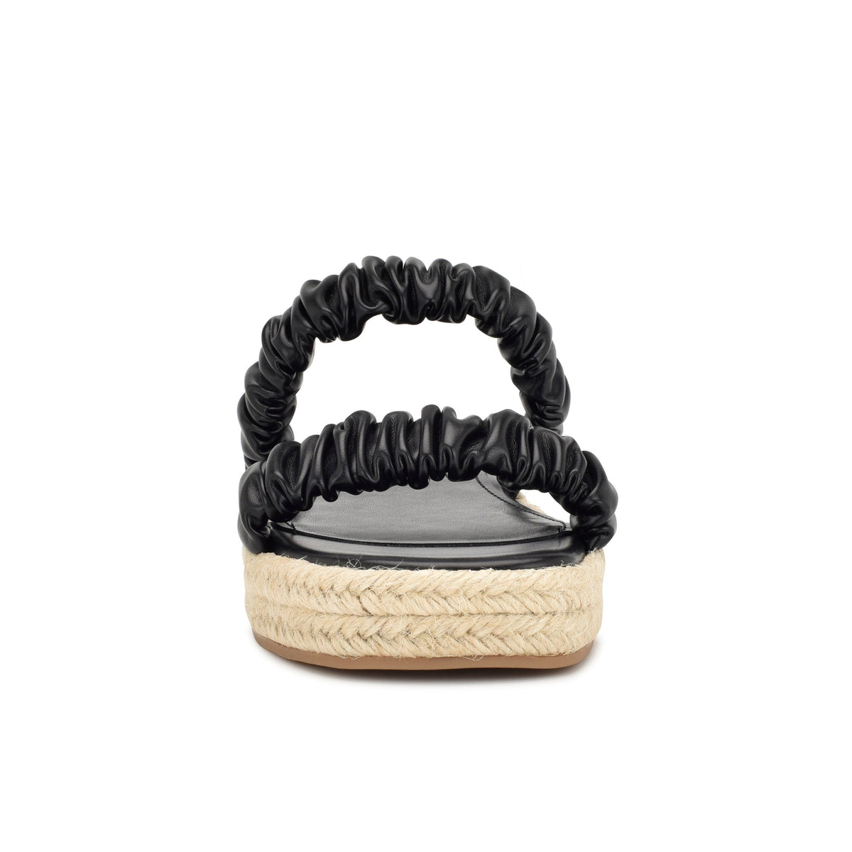 Peacock Espadrille Flat Sandals