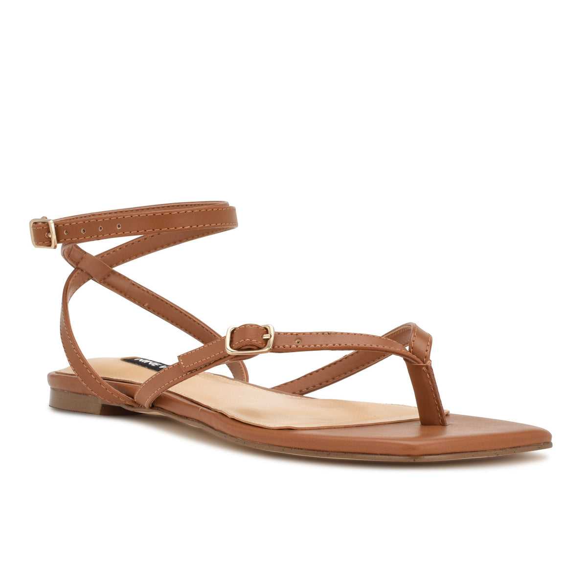 Nelson Ankle Wrap Flat Sandals