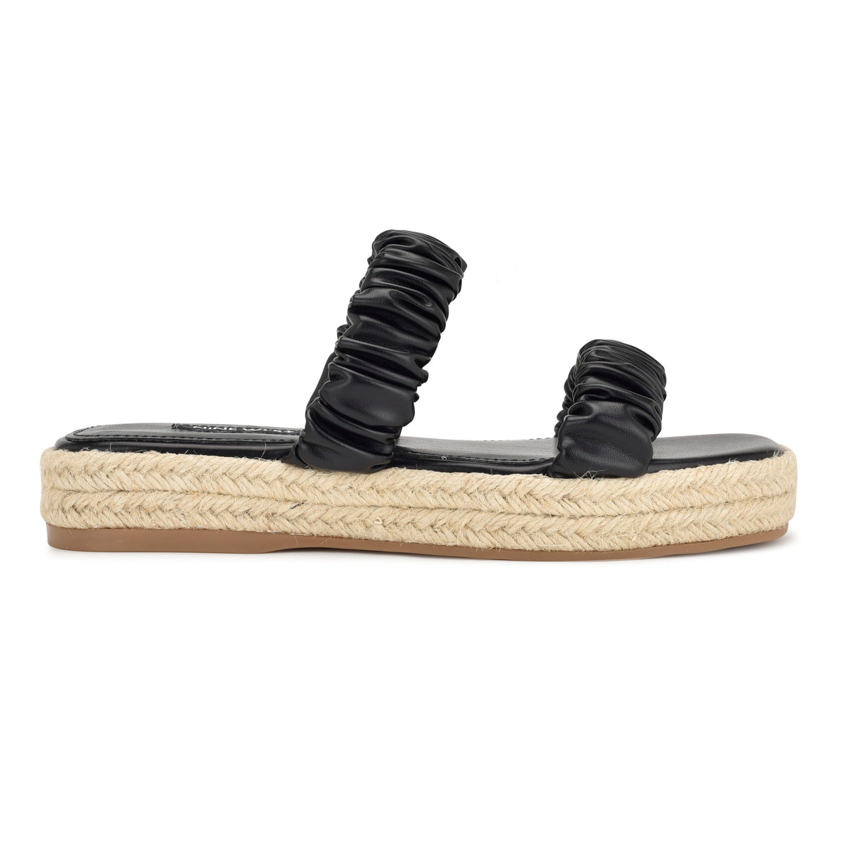 Peacock Espadrille Flat Sandals