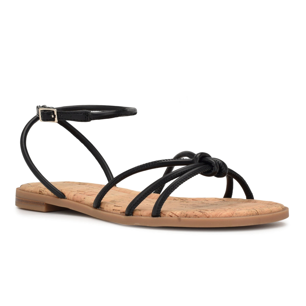 Hanklee Ankle Strap Flat Sandals