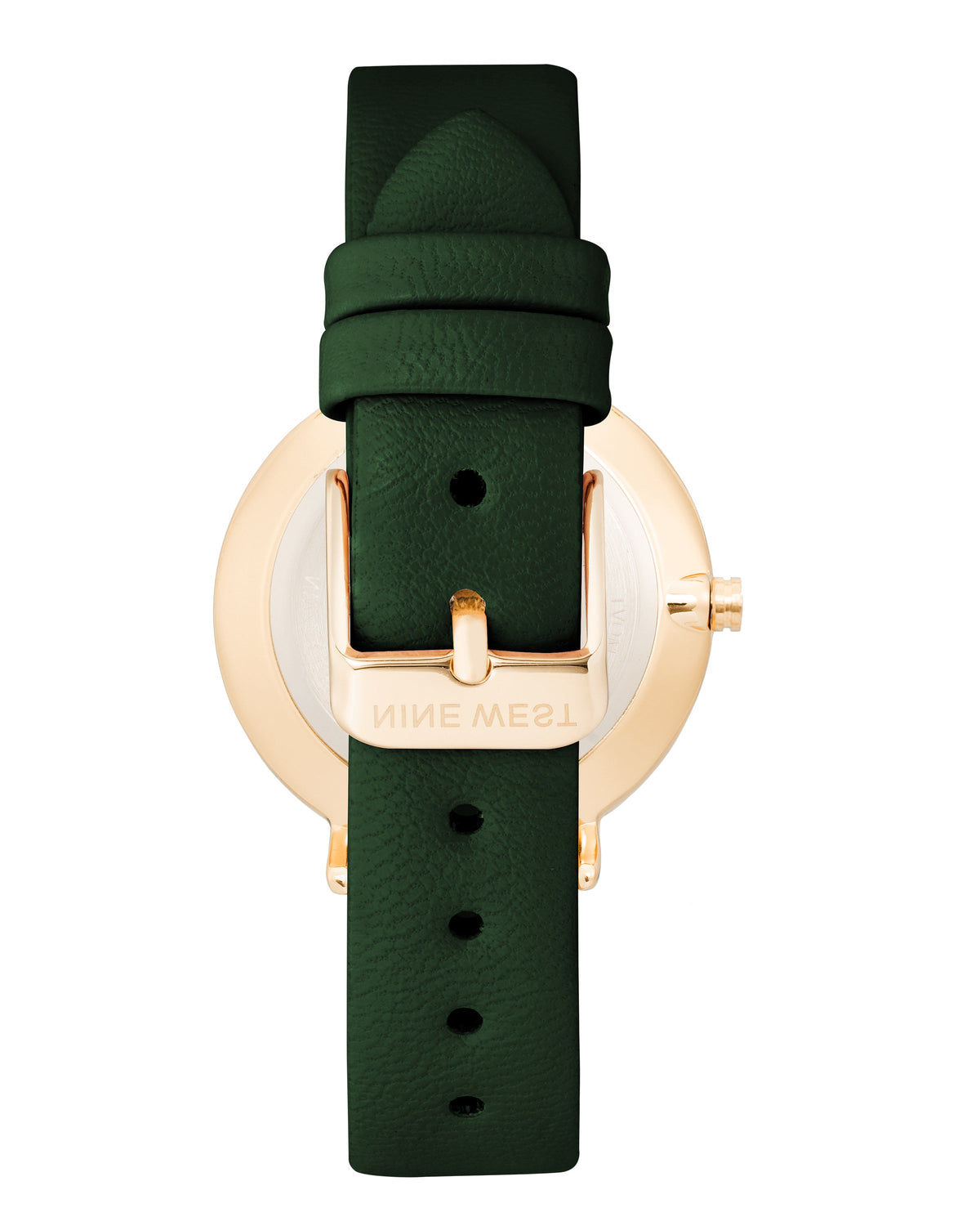 Two-Tone Bezel Strap Watch