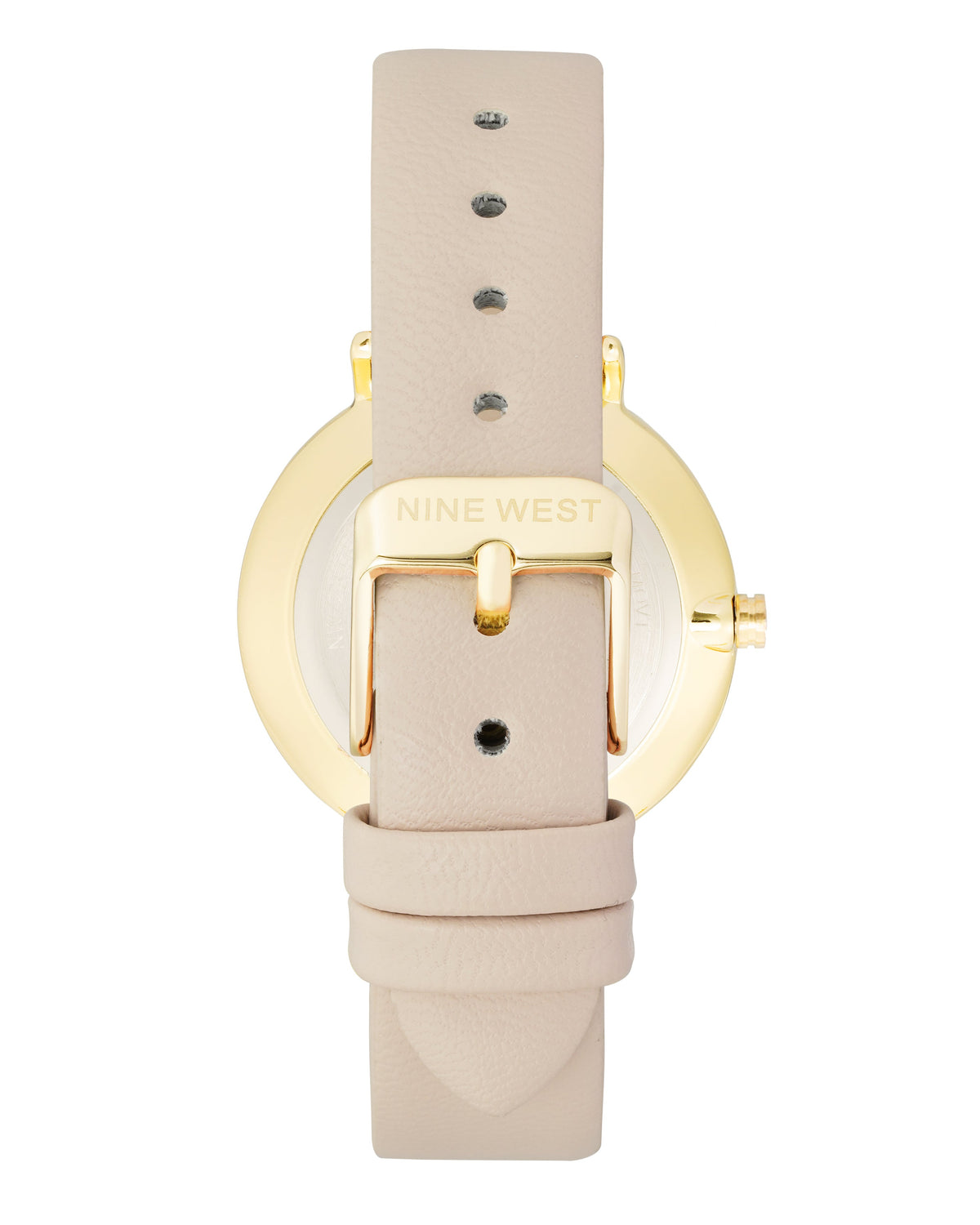 Two-Tone Bezel Strap Watch