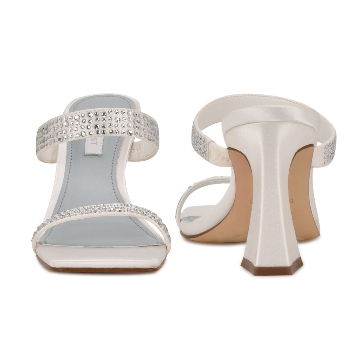 Darla Heeled Slide Sandals