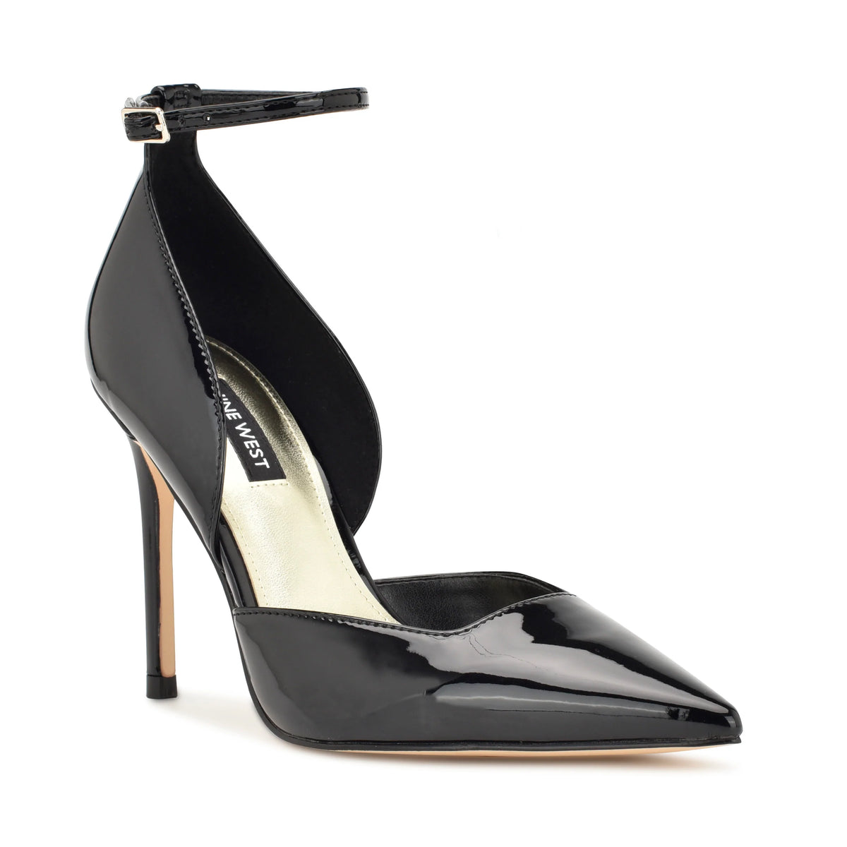 Finda d&#39;Orsay Ankle Strap Pumps