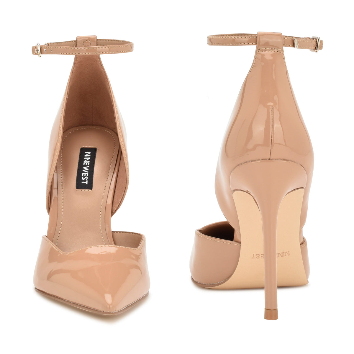 Finda d&#39;Orsay Ankle Strap Pumps