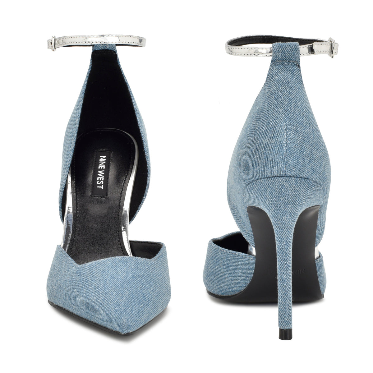 Finda d&#39;Orsay Ankle Strap Pumps