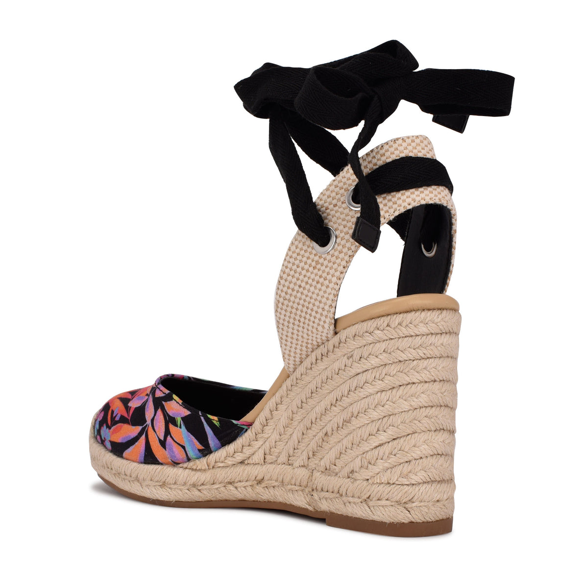 Friend Ankle Wrap Espadrille Wedge Sandals