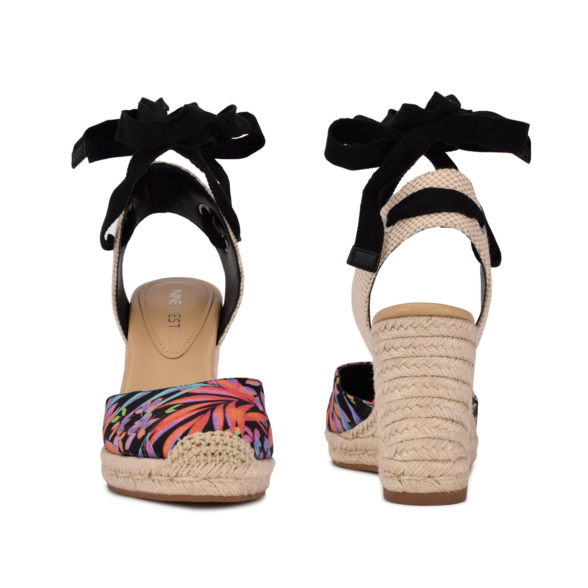 Friend Ankle Wrap Espadrille Wedge Sandals