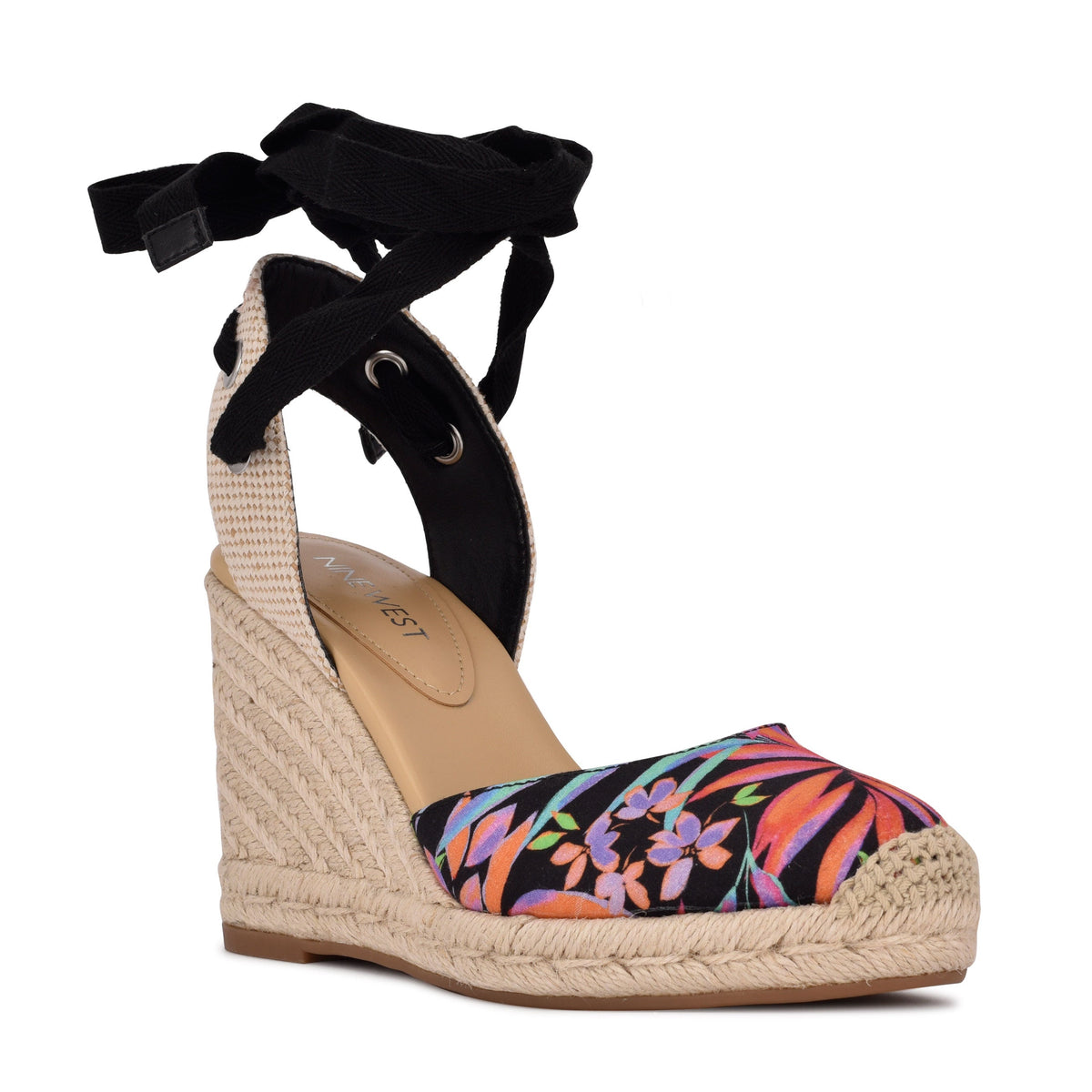 Friend Ankle Wrap Espadrille Wedge Sandals