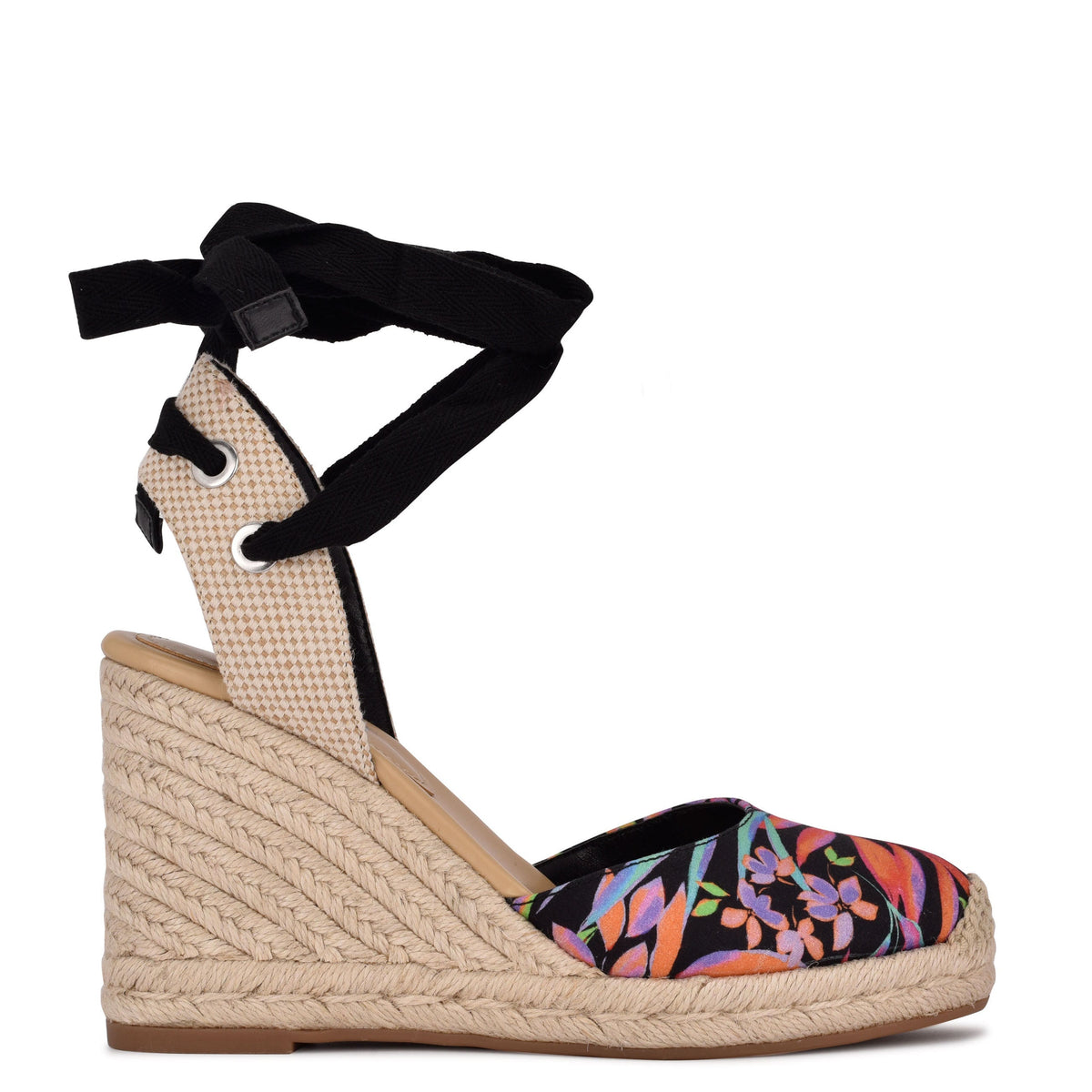 Friend Ankle Wrap Espadrille Wedge Sandals