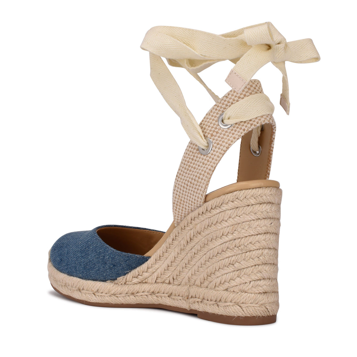 Friend Ankle Wrap Espadrille Wedge Sandals