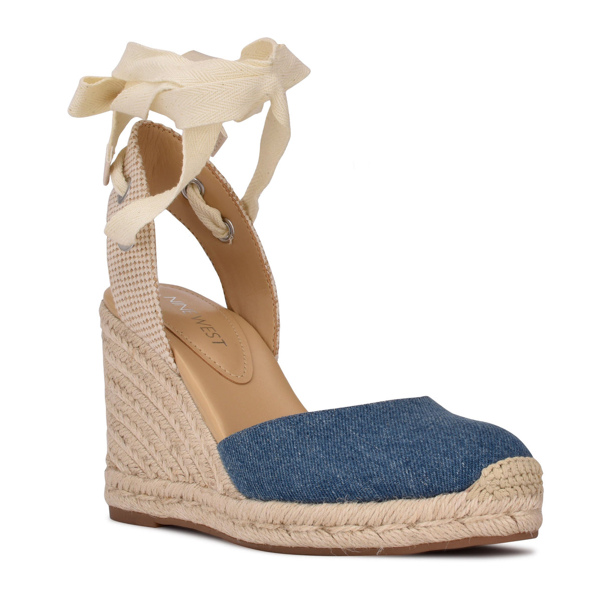 Friend Ankle Wrap Espadrille Wedge Sandals