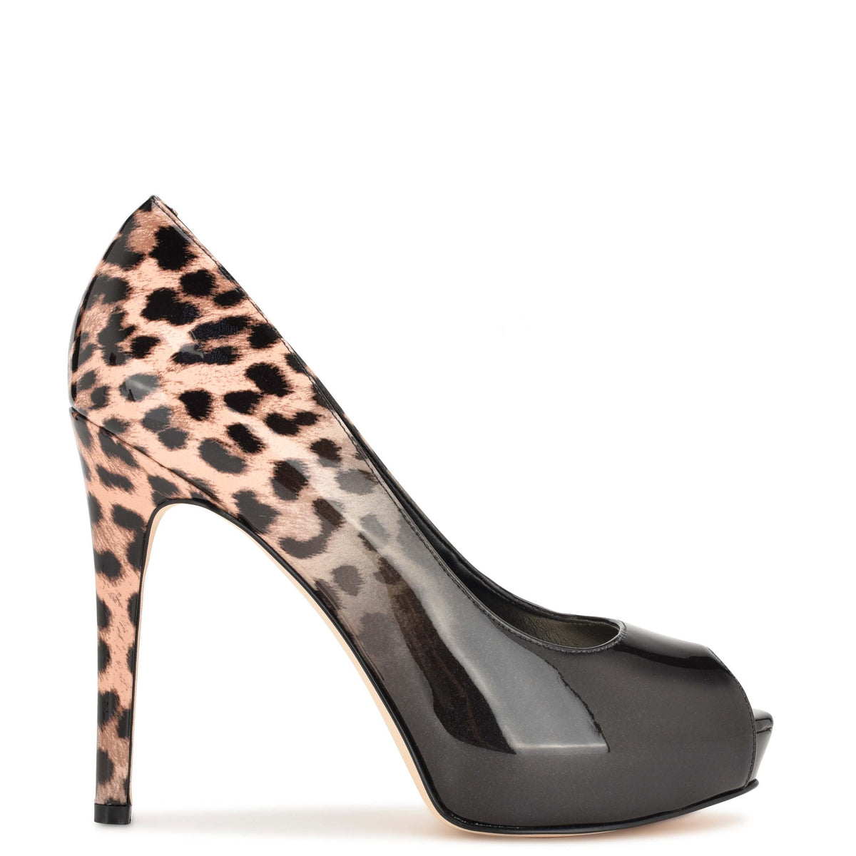 Hethr Platform Peep Toe Pumps