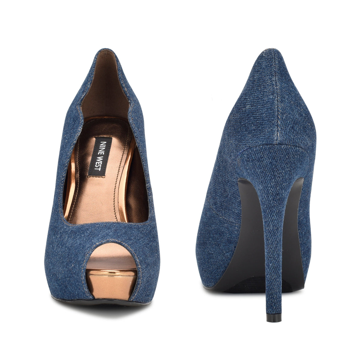 Hilare Peep Toe Pumps