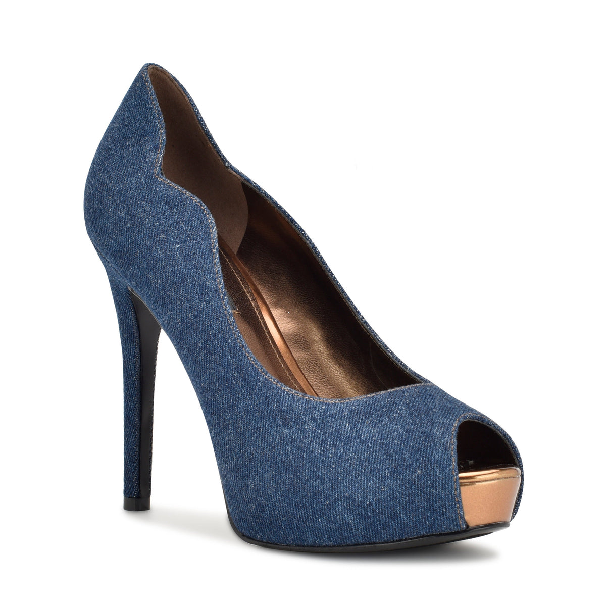 Hilare Peep Toe Pumps