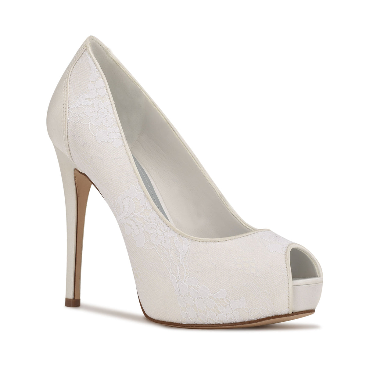 Hizzia Peep Toe Platform Pumps