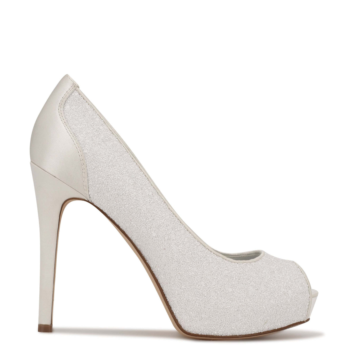 Hizzia Peep Toe Platform Pumps