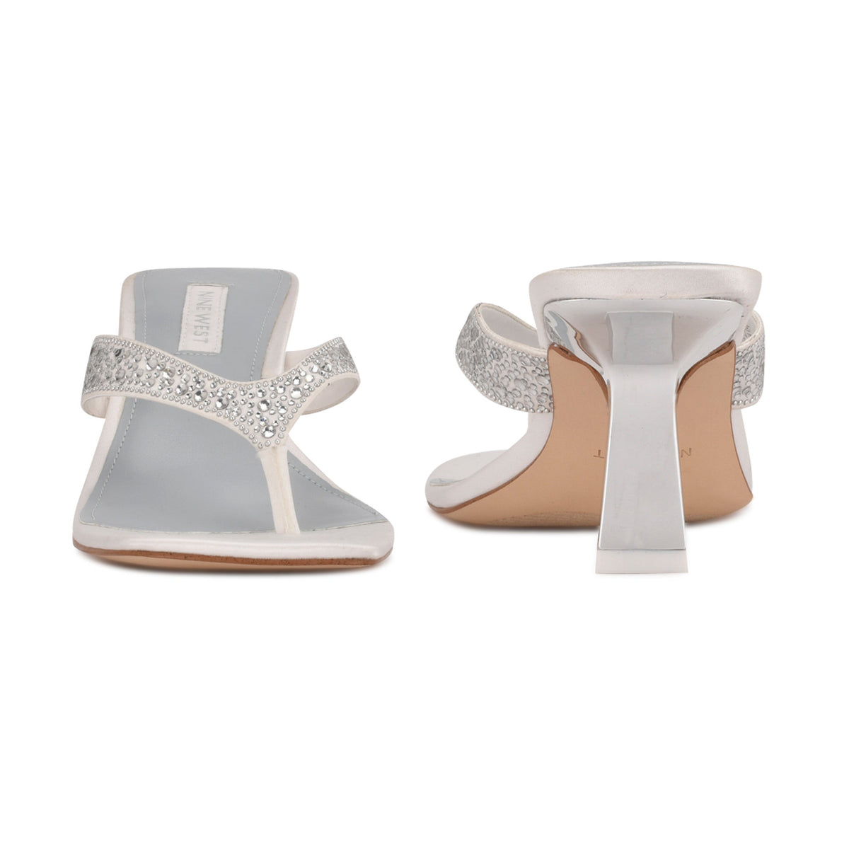 Nesh Heeled Slide Sandals