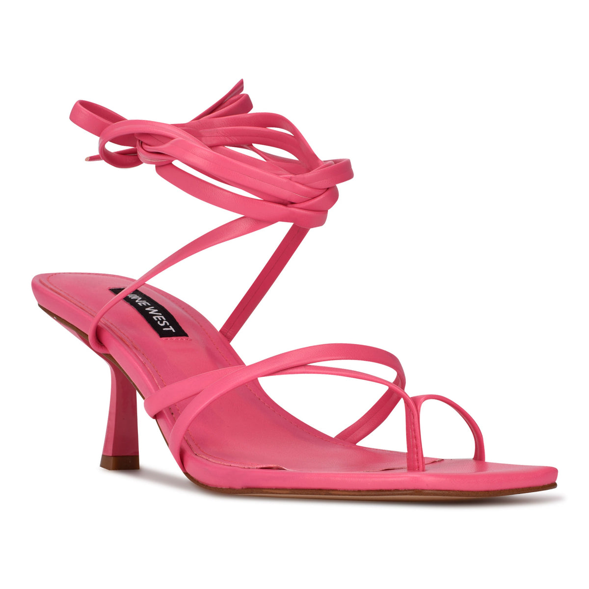 Pina Ankle Wrap Heeled Sandals