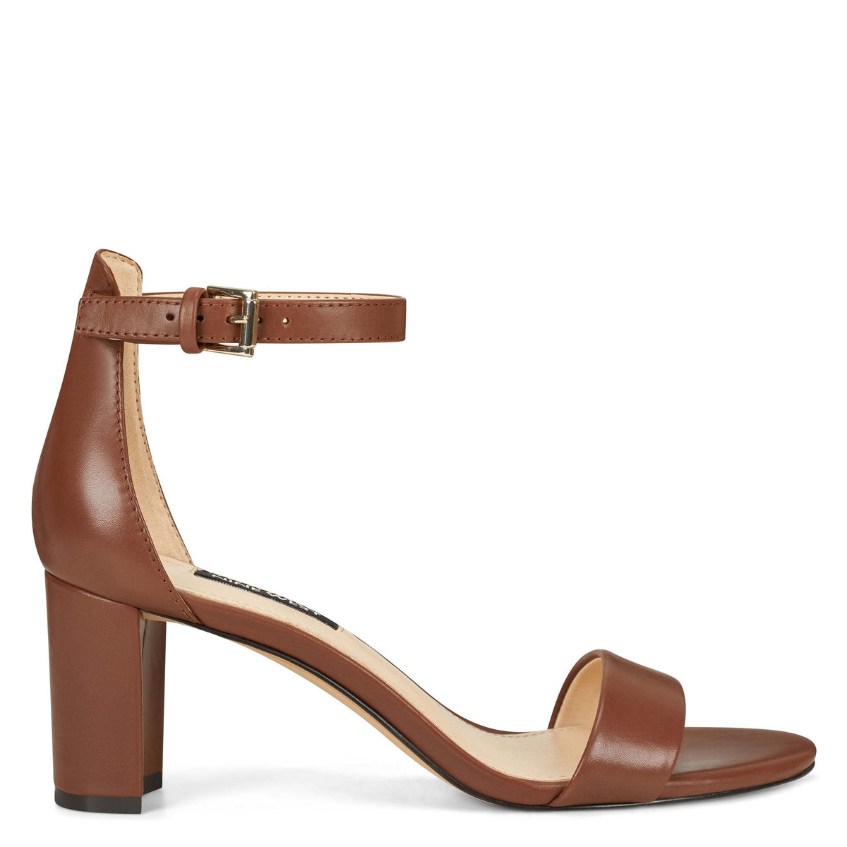 Pruce Ankle Strap Block Heel Sandals