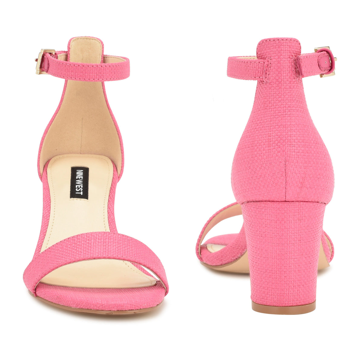 Pruce Ankle Strap Block Heel Sandals