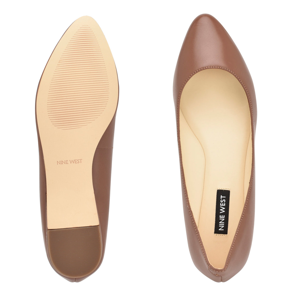 Speakup Almond Toe Flats