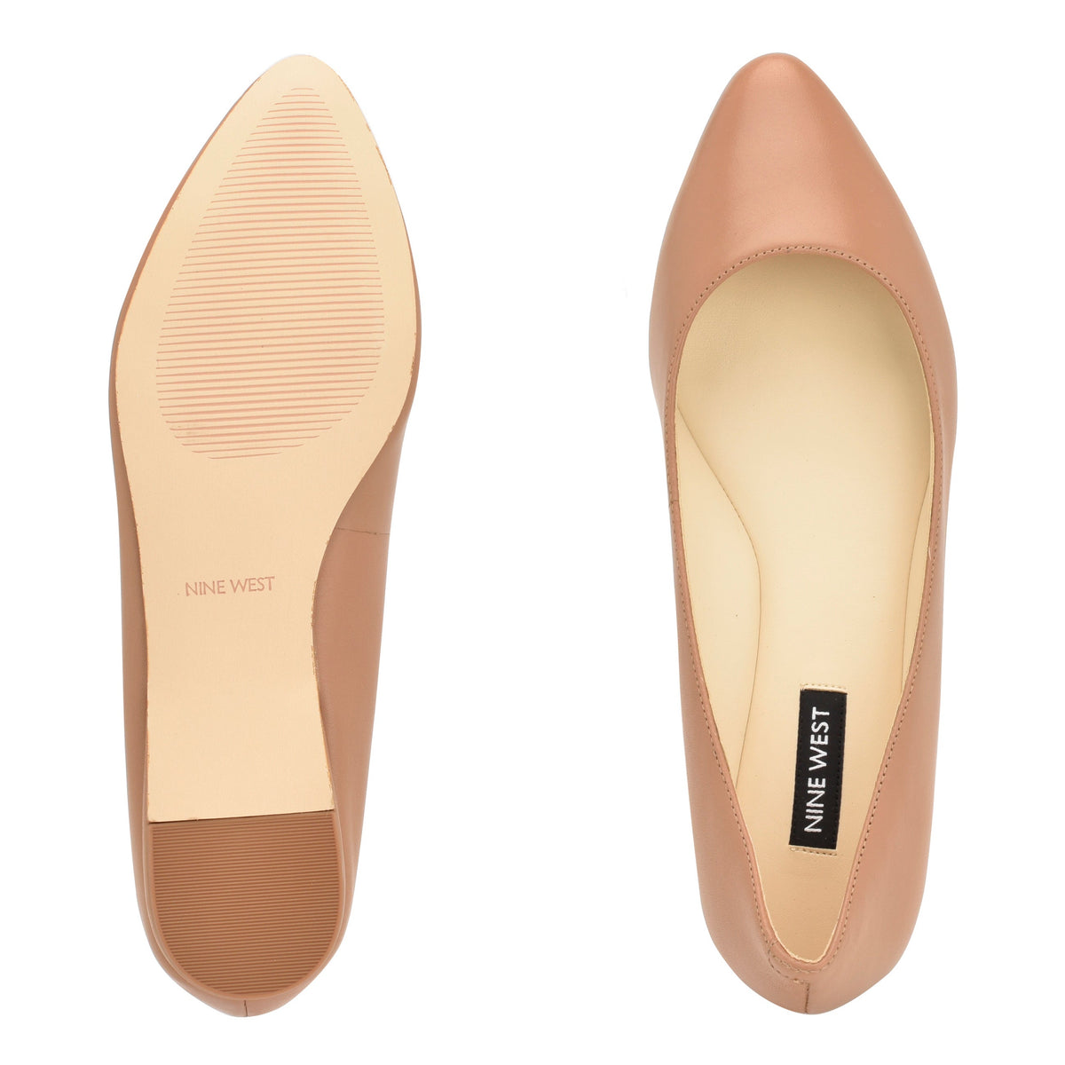 Speakup Almond Toe Flats