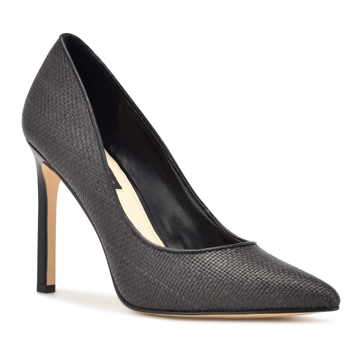 Tatiana Woven Pointy Toe Pumps