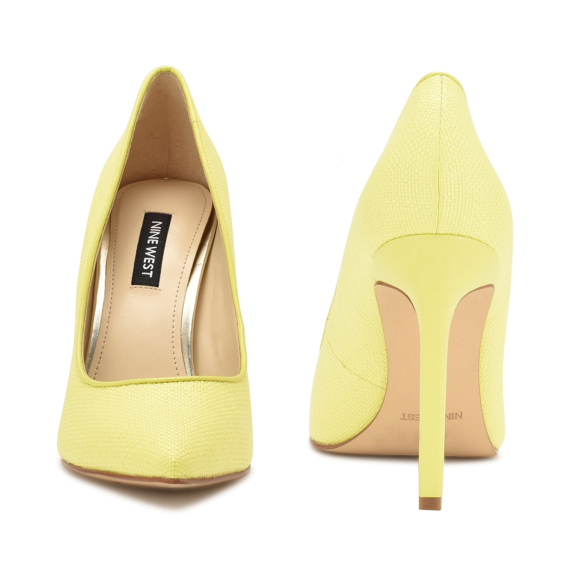 Tatiana Woven Pointy Toe Pumps