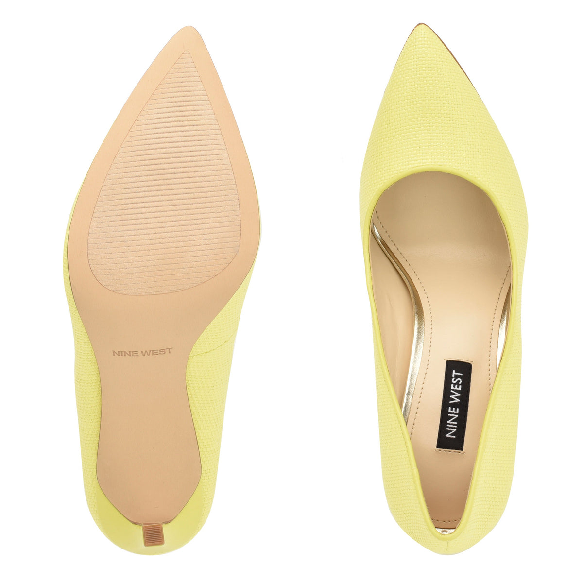 Tatiana Woven Pointy Toe Pumps