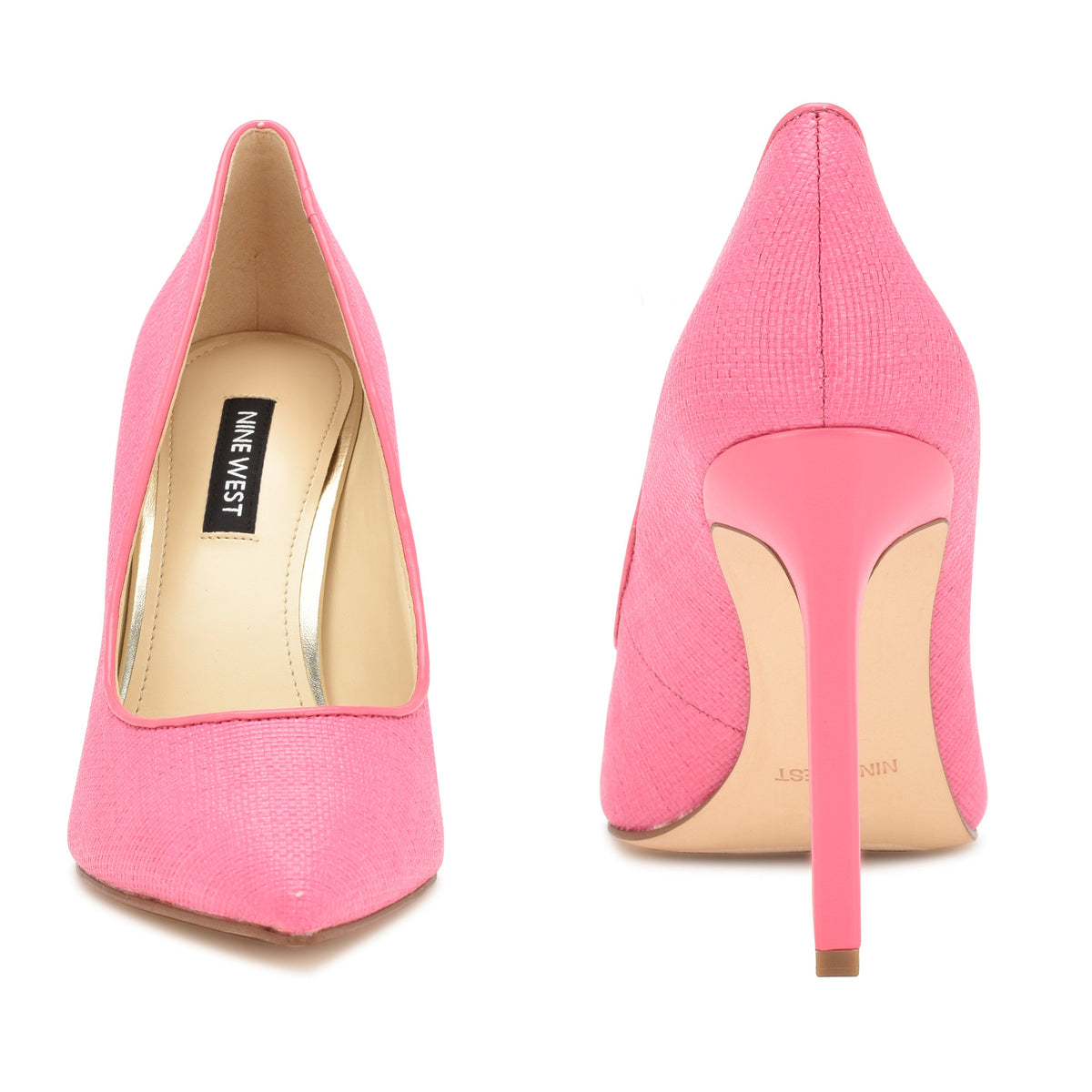 Tatiana Woven Pointy Toe Pumps