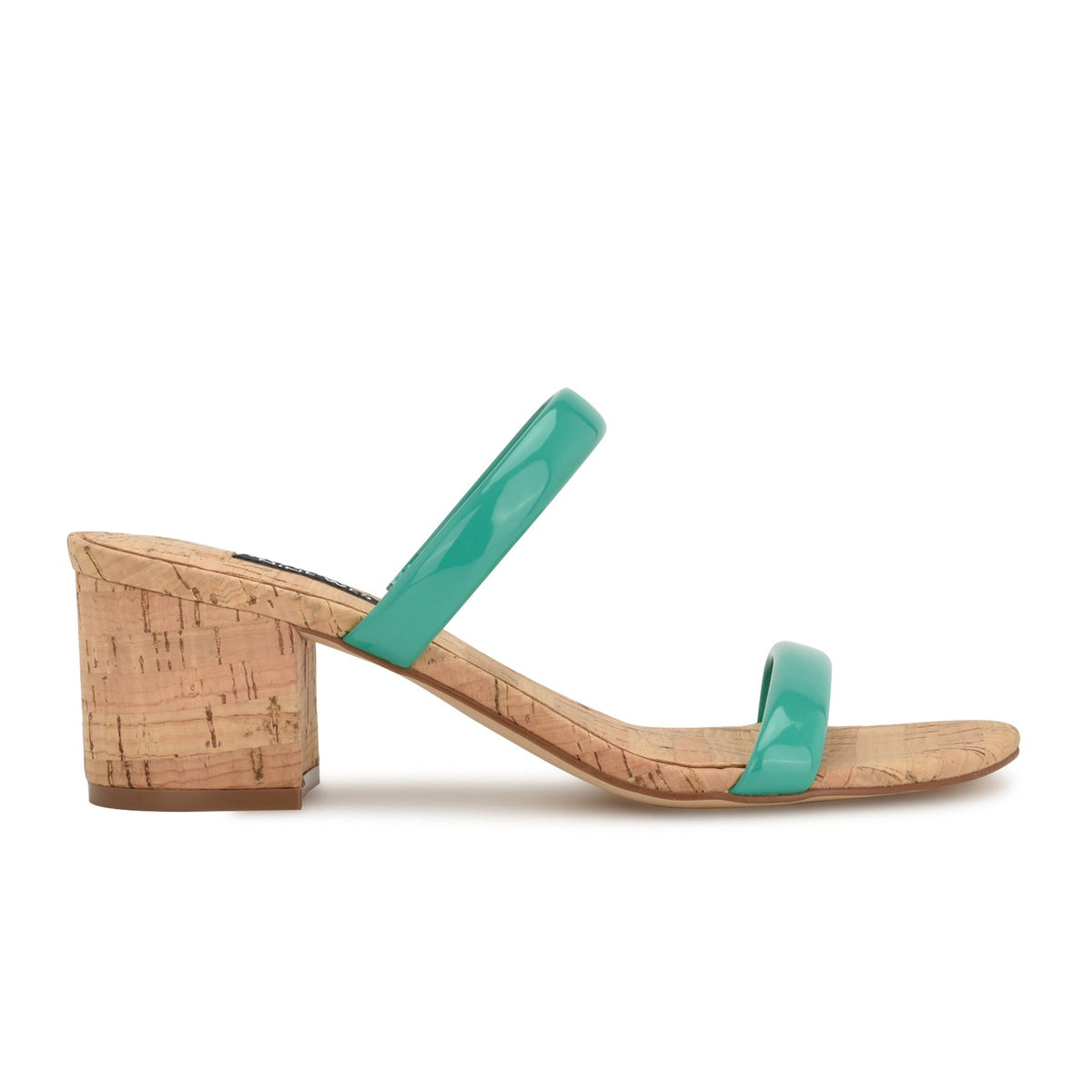 Tae Heeled Slide Sandals